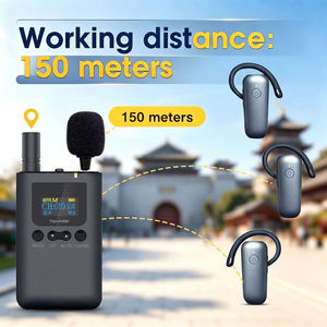 ระบบไกด์นำเที่ยวไร้สาย 999 ช่องสัญญาณ ใช้งานได้นานกว่า 15 ชั่วโมง พร้อมเครื่องส่งและรับสัญญาณเสียงสำหรับกลุ่มผู้ท่องเที่ยวหลายกลุ่ม - Product Image 3