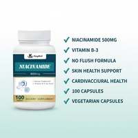 Capsules de Vitamine B3 Végétaliennes à Marque Blanche – Complément Naturel de Niacinamide pour l'Éclat de la Peau et le Bien-être Immunitaire – 90 gélules