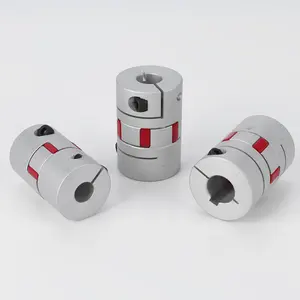 aluminum flexible coupling D 20mm L 30mm ball screw linear shaft coupling