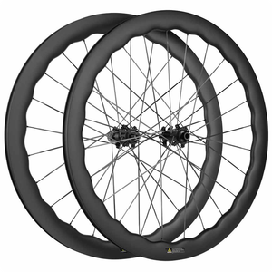 マウンテンバイクハブリムブレーキディスクカーボンファイバー自転車2輪バイクリムカーボンファイバー波状ホイール - Product Image 1