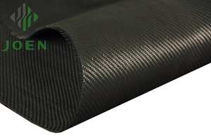 काले ई-ग्लास रबर लेपित 550 डिग्री गर्मी प्रतिरोधी थोक शीसे कपड़े - Product Image 3