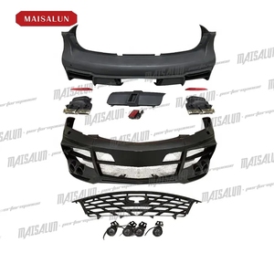 Vente chaude! Pièces de rechange automobiles Pare-chocs avant avec feu antibrouillard Pare-chocs arrière Embout d'échappement FRP Bodykit Pour Infiniti QX56 Accessoires de voiture - Product Image 6