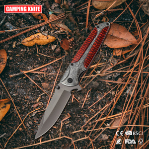 Couteau de chasse pliable tactique de qualité industrielle en acier inoxydable BR <span class=keywords><strong>FA50</strong></span>, fabriqué directement en usine, pour le camping et les activités de plein air. - Product Image 4