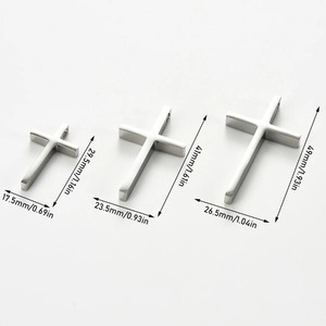 Ciondolo a croce di Gesù semplice e minimalista per uomo e donna, in acciaio inossidabile unisex, taglia S/M/<span class=keywords><strong>L</strong></span>, non sbiadisce, ciondolo religioso cristiano, idea regalo. - Product Image 2