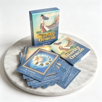 Tarjetas de Tarot al por Mayor para Adivinación, Impresión Personalizada de Cajas Superior e Inferior, Conjuntos de Mazos al por Mayor, Tarjetas de Oráculo con Guía