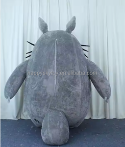 <span class=keywords><strong>Disfraz</strong></span> Inflable de <span class=keywords><strong>Totoro</strong></span>, Personaje de Dibujos Animados, Lindo y Duradero, para Adultos, para Fiestas de Baile, Eventos, Traje Inflable de <span class=keywords><strong>Totoro</strong></span> de 2.2m - Product Image 4
