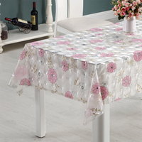 Nappe de table en EVA imprimée RNPT Abstract Ring, motif artistique, imperméable, facile à nettoyer, protection pour la salle à manger à domicile