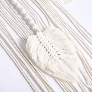 Bohème fait à la main <span class=keywords><strong>macramé</strong></span> tapisserie tenture murale <span class=keywords><strong>arbre</strong></span> <span class=keywords><strong>de</strong></span> <span class=keywords><strong>vie</strong></span> capteur <span class=keywords><strong>de</strong></span> rêves décor <span class=keywords><strong>de</strong></span> chambre pour filles accessoires - Product Image 3