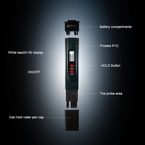 Testeur TDS de <span class=keywords><strong>poche</strong></span> à prix d'usine pour le contrôle de la qualité de l'eau potable, mesure de la dureté de l'eau, compteur TDS - Product Image 3