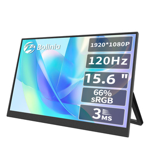 <strong>15</strong>.6 <strong>Inch</strong> 1080P IPS LCD Portable <strong>Monitor</strong> Type-C HD Connectivity Laptop Screen Extender - Product Image 1