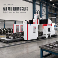 Centre d'usinage à portique GMC6020 à commande CNC pour le fraisage de blocs de moules lourds et de bases de matrices