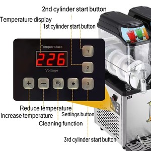 Máquina de Granizados Comercial, Dispensador Eléctrico de Bebidas Frías, Máquina para Hacer Granizados y Bebidas Congeladas - Product Image 5