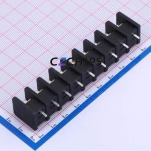 DBT30S-10.0-9P-BK-P Barrier Terminal Block Through hole Component (THT),P=10mm Connector Two Sides 10mm 1x9P Edge Pin - Product Image 2