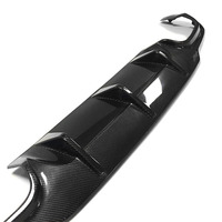 Diffuseur de pare-chocs arrière en fibre de carbone pour Mercedes-Benz W204 Classe C C180 C200 C250 C350 2012 2013 2014 C63 AMG
