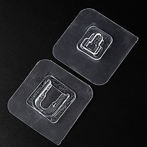 <b>Hook</b>-type no-drill multi-functional socket router shelf patch power strip <b>adhesive</b> fastener traceless snap - Product Image 2