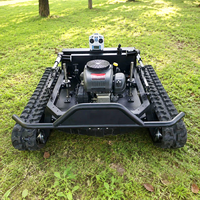 Promo Panas Mesin Pemotong Rumput Crawler Zero-Turn dengan Remote Control untuk Memotong Rumput