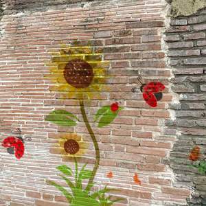 <span class=keywords><strong>Plantilla</strong></span> de <span class=keywords><strong>mariposas</strong></span> de girasol reutilizable grande DIY pintura de pared de madera para el hogar diseño de jardín <span class=keywords><strong>plantilla</strong></span> decorativa única para manualidades - Product Image 5