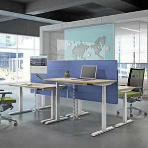 Muebles de oficina, mesa elevadora eléctrica ergonómica, patas, Motor eléctrico, altura ajustable, escritorio de pie - Product Image 1