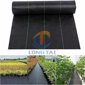 Venta al por mayor de alta calidad estera de control de malezas agrícolas resistencia al viento rollo de tela PP negro 100 Gsm 1*100m <span class=keywords><strong>malla</strong></span> de cobertura del suelo - Product Image 5