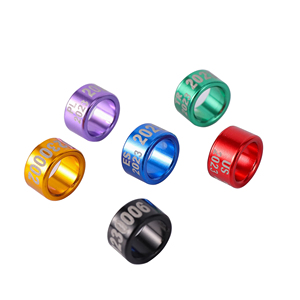 Anneau <span class=keywords><strong>de</strong></span> <span class=keywords><strong>Pigeon</strong></span> en aluminium <span class=keywords><strong>de</strong></span> nom personnalisé <span class=keywords><strong>de</strong></span> haute qualité <span class=keywords><strong>avec</strong></span> <span class=keywords><strong>numéro</strong></span> <span class=keywords><strong>de</strong></span> <span class=keywords><strong>téléphone</strong></span> - Product Image 2