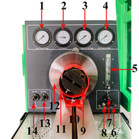 Nouvelle machine d'essai d'injecteur de haute qualité COM-D banc d'essai de pompe diesel Support personnalisé testeur d'injecteur à rampe commune fabriqué en Chine
