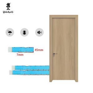 Puertas interiores de madera impermeables e insonorizadas de estilo moderno a <span class=keywords><strong>precio</strong></span> de fábrica para casa - Product Image 1
