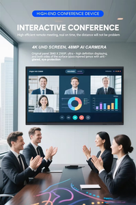 กระดานอัจฉริยะแบบอินเทอร์แอคทีฟ 4K LCD พร้อมกล้อง 48MP หน้าจอสัมผัส 40 จุด ขนาด 55/65/75/86/98 นิ้ว กระดานไวท์บอร์ดอัจฉริยะ ระบบ Android 14.0 - Product Image 5