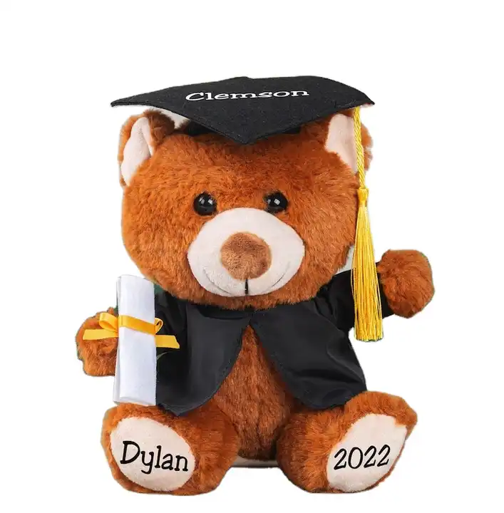 Source 2022 peluche personalizzato orsacchiotto di laurea con berretto e  abito all'ingrosso farcito simpatici giocattoli di peluche regali  personalizzati per le Grads on m.alibaba.com