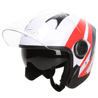 Nouveau produit casque moto casque à double lentille Abs modulaire unisexe fabricant de casque de motocross