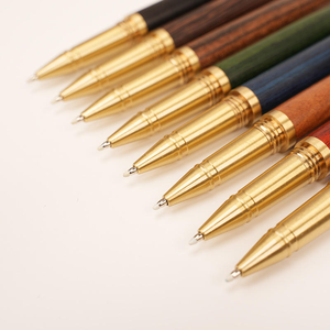 ปากกาเจลลายไม้ขัดเงา ดีไซน์รูปสุนัขจิ้งจอก บรรจุกล่อง ปากกาหัวพู่กันลายการ์ตูน คลิปโลหะ เป็นมิตรกับสิ่งแวดล้อม สีเขียว ไอเดียของขวัญ - Product Image 4