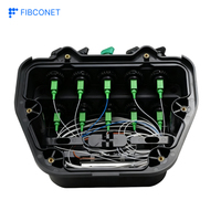 Boîtier de distribution de fibre optique FTTH PC+ABS étanche résistant aux UV 10 ports Caja Huaw NAP/CTO/FAT Box IP67 Boîtier terminal de fibre optique