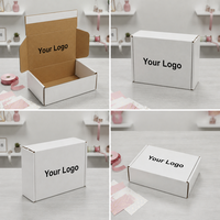 Boîtes d'expédition à fermeture éclair en carton ondulé E Flute, conçues sur mesure avec bande détachable, recyclables, pour usage domestique