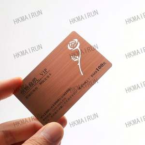 Tarjetas de Presentación Metálicas Grabadas con Láser al Mejor Precio - Product Image 4