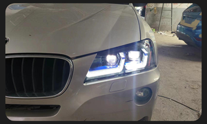 Faros Delanteros de Alta Calidad para X3 F25 2010-2013, 6000K, 12V, 36W, 6000 Lúmenes, Plug and Play, Retrofit/Actualización, Ajuste Universal - Product Image 3