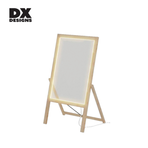 DX Designs-<span class=keywords><strong>Tableau</strong></span> <span class=keywords><strong>noir</strong></span> en alliage d'aluminium avec cadre pour <span class=keywords><strong>menu</strong></span> de table, bar, café, trottoir - Product Image 3