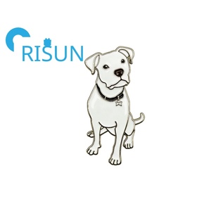 Broches de Esmalte Personalizados al por Mayor con Diseño de Perro <span class=keywords><strong>Pitbull</strong></span> <span class=keywords><strong>Americano</strong></span>, Insignias de Metal para Amantes de las Razas Caninas, Pin de Esmalte de <span class=keywords><strong>Pitbull</strong></span> - Product Image 4