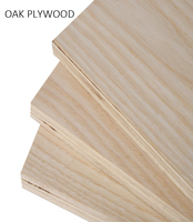 Contreplaqué en placage de bois naturel chêne rouge/blanc pour meubles, qualité supérieure, émission de formaldéhyde E1, design moderne