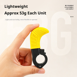 山地自行车拇指把套 <span class=keywords><strong>MTB</strong></span> 自行车内把手把套 符合人体工学设计 骑行用超轻山地自行车休息把手 - Product Image 6