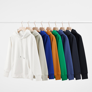 Produttori di <span class=keywords><strong>Felpe</strong></span> Personalizzate, Felpa con Cappuccio Liscia e Neutra, Pesante 400GSM, 100% Cotone, <span class=keywords><strong>Felpe</strong></span> per Uomo e <span class=keywords><strong>Donna</strong></span> - Product Image 4