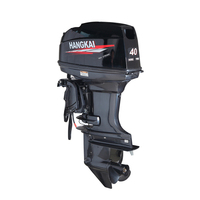 Moteur hors-bord 2/4 temps en gros, plusieurs puissances, pour bateaux de pêche en eau salée et eau douce, homologué CE