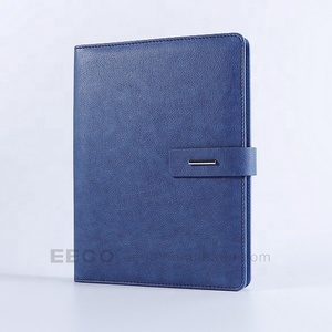 2024 Bán Buôn Tùy Chỉnh Lịch Kế Hoạch A5 PU Da Vòng Chất Kết Dính Lá Lỏng Máy Tính Xách Tay Với Khóa - Product Image 2