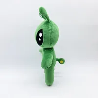 Peluches Alien Vertes Kawaii AFTONSPARV 15/34CM, Jouets en Peluche Mignons et Doux, Poupées de Dessins Animés Anime Unisexe 14+ pour Anniversaire d'Enfant Noël