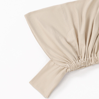 Nouvel arrivage de casquettes islamiques souples de qualité supérieure pour femmes Hijab musulman Hijab à élasticité élastique Couverture en soie de lait solide Capuchons intérieurs du menton