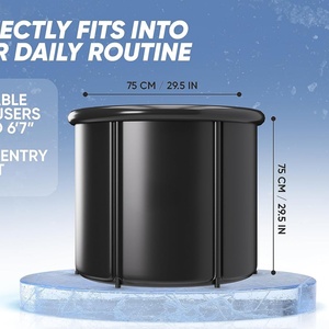 Wholesale <b>Inflatable</b> Ice Bathtub Portable PVC Folding Ice <b>Bath</b> Recovery Cold Plunge Tub for Athletes - Product Image 5