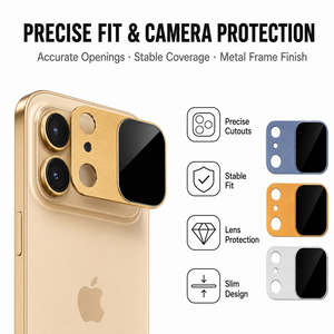 Magnetic 9H Tempered Glass Anti-Spy Anti-Fingerprint Waterproof UV Filter for 17 Pro - Product Image 3