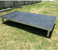Estructura de Iluminación para Escenario de Altura Fija de Aleación de Aluminio, Sistema de Escenario para Interiores y Exteriores para Conciertos