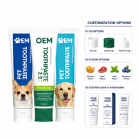 Pâte dentifrice pour chiens PET, formule à base de plantes pour dents sensibles, protection contre les caries, soin dentaire anti-sensibilité, pâte nettoyante pour animaux de compagnie