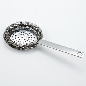 Stainless Steel Cocktail Strainer XR9055 Reusable Bar Filter Minimalist Design Silver Color First Class Quality - Product Image 5