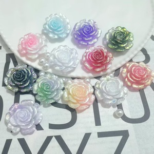 新しいホタル発光七花手作りクラフトDIYプラスチック/樹脂製携帯電話ケースヘアピンキーホルダーアクセサリー滴るような接着剤 - Product Image 4