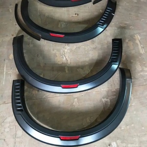 KQD - Guardabarros Delgados de Fibra de Carbono ABS para Automóviles, Color Negro, Estilo Moderno, para Toyota FORTUNER 2020 - Product Image 2